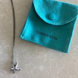 Tiffany Starfish Sterling Silver Necklace